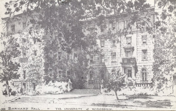 Barnard Hall, The University of Wisconsin, Madison, WI-Carey's Emporium