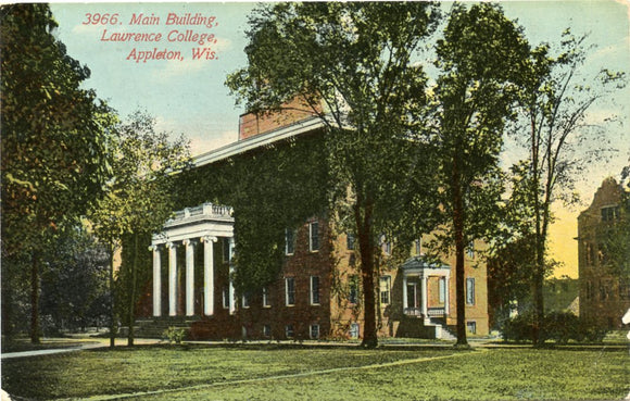 Main Building, Lawrence College, Appleton, WI-Carey's Emporium