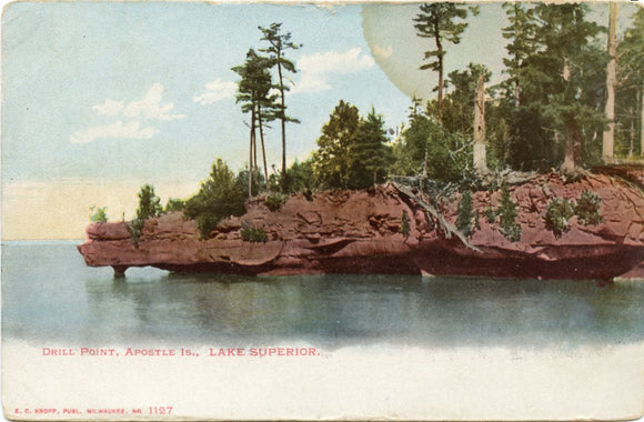Drill Point, Apostle Is., Lake Superior, WI-Carey's Emporium
