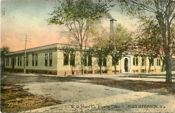 W. D. Hoard Co. Printing Office, Fort Atkiknson, WI-Carey's Emporium