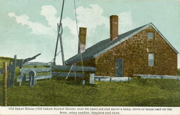 Old Baker House (Old Oaken Bucket House), Scituate, MA-Carey's Emporium