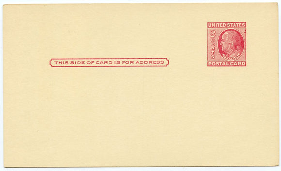 U. S. Postal Card, Two Cents-Carey's Emporium