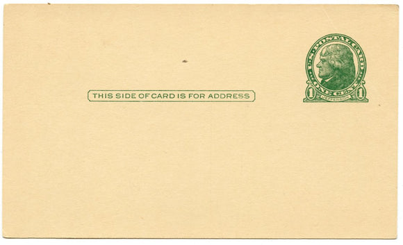 U. S. Postal Card, One Cent-Carey's Emporium