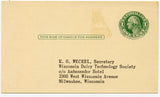 U. S. Postal Card, One Cent, Ambassador Hotel, Milwaukee, WI-Carey's Emporium