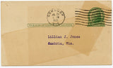 U. S. Postal Card, One Cent, 1921, State Normal School, Oshkosh, WI-Carey's Emporium