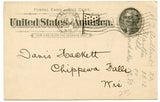 U. S. Postal Card, One Cent, 1897, C. L. Colman, La Crosse, WI-Carey's Emporium