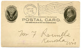 U. S. Postal Card, One Cent, 1906-Carey's Emporium