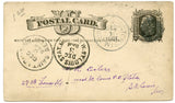 U. S. Postal Card, One Cent, 1881-Carey's Emporium