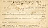 U. S. Postal Card, One Cent, 1885, American Express, Chippewa Falls, WI-Carey's Emporium