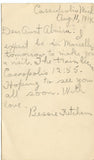 U. S. Postal Card, One Cent, 1914-Carey's Emporium