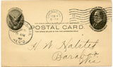 U. S. Postal Card, One Cent, 1907, Bennett's Newspaper and Magazine Subscription Agency, Chicago, IL-Carey's Emporium
