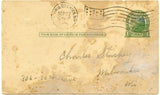 U. S. Postal Card, One Cent, 1926, Crawford County Benevolent Society, Prairie du Chien, WI-Carey's Emporium