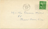 U. S. Postal Card, One Cent, 1944, Crystal Lake Beach, Beaver Dam, WI-Carey's Emporium