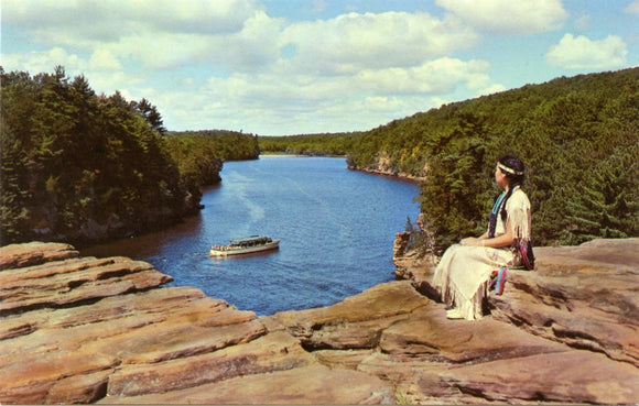 View from High Rock, Wisconsin Dells, WI-Carey's Emporium