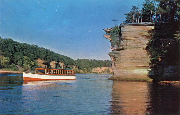 At Hawk's Beak, Lower Dells of the Wisconsin River, Wisconsin Dells, WI-Carey's Emporium