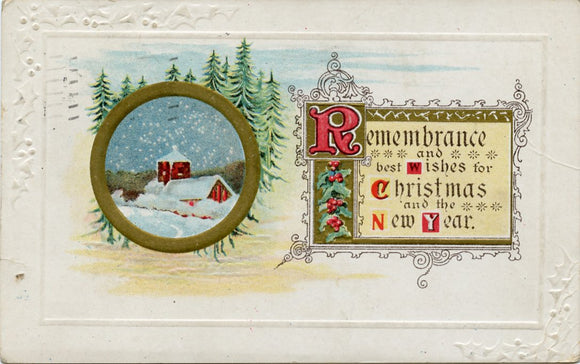 Remembrance and Best Wishes for Christmas and the New Year-Carey's Emporium