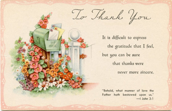 To Thank You-Carey's Emporium