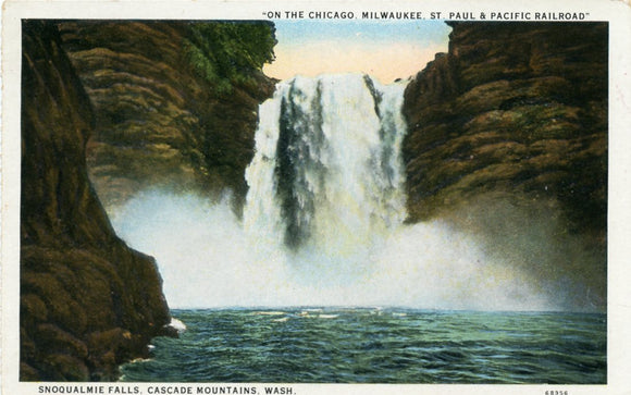 Snoqualmie Falls, Cascade Mountains, WA-Carey's Emporium