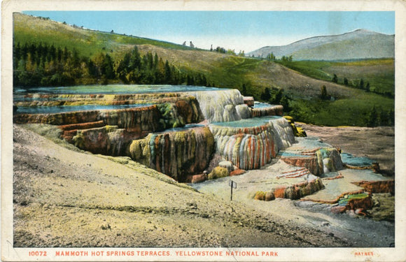 Mammoth Hot Springs Terraces, Yellowstone National Park-Carey's Emporium