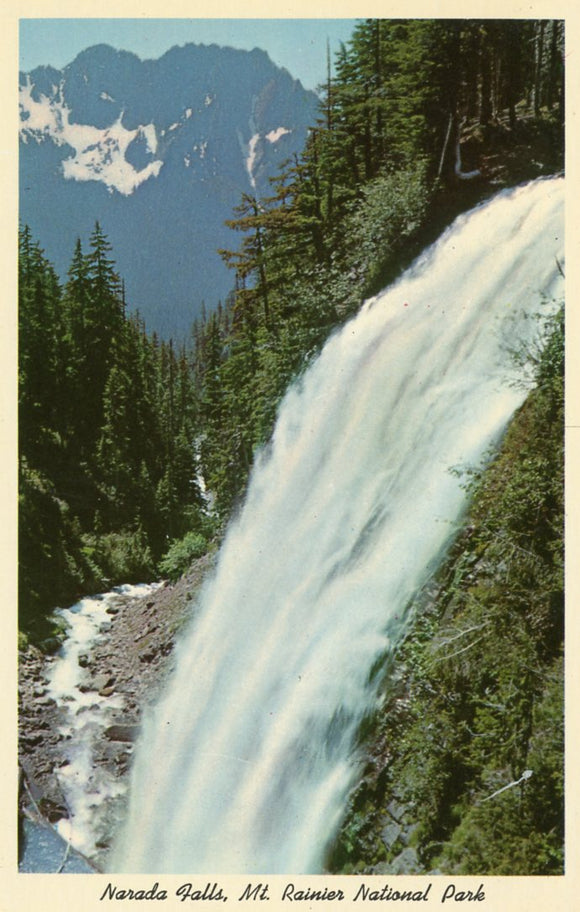 Narada Falls, Mt. Rainier National Park, Washington State-Carey's Emporium