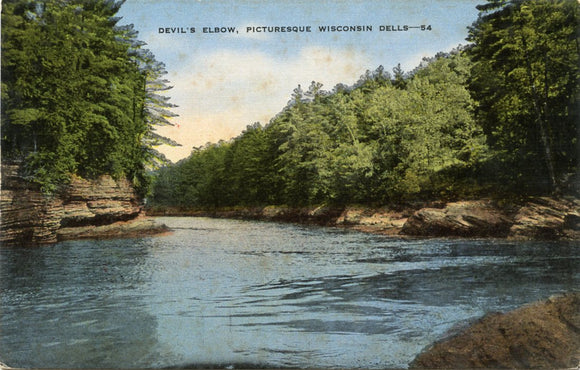 Devil's Elbow, Picturesque Wisconsin Dells, WI-Carey's Emporium