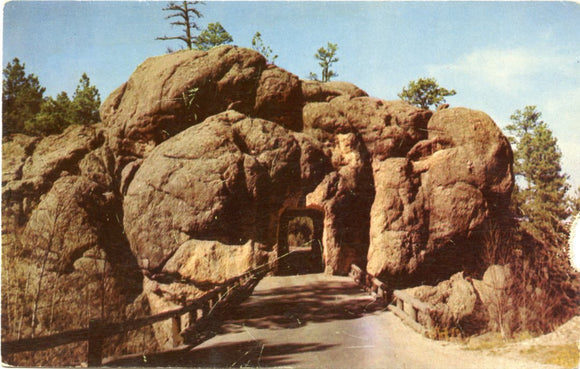 Tunnel on Iron Mt. Road, Black Hills, SD-Carey's Emporium