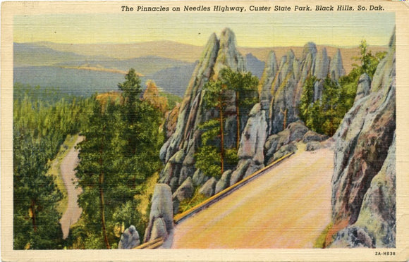 The Pinnacles on Needles Highway, Custer State Park, Black Hills, SD-Carey's Emporium