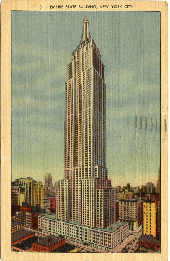 Empire State Building, New York City, NY-Carey's Emporium
