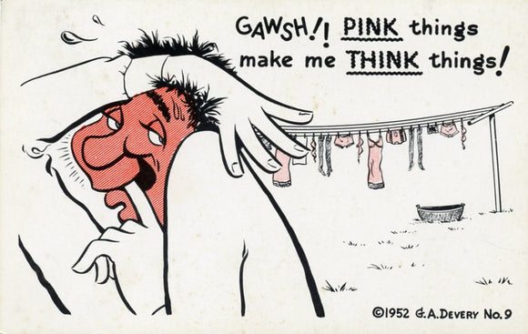 Gawsh!! PINK things make me THINK things!-Carey's Emporium