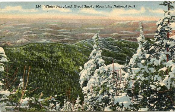 Winter Fairyland, Great Smoky Mountains National Park-Carey's Emporium