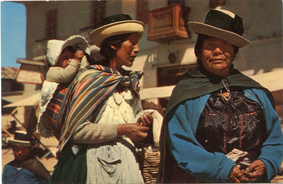 Vendedoras Indigenas, Huancayo, Peru-Carey's Emporium