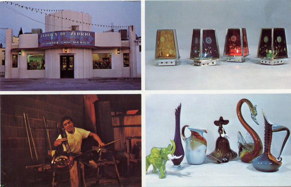 Cristales de Chihuahua Glass Factory, Cd. Juarex, Chih., Mexico-Carey's Emporium