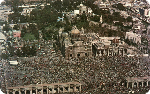 Air View of the Often Visited Guadalupe Shrine, Guadalupe, Mexico, D. F.-Carey's Emporium