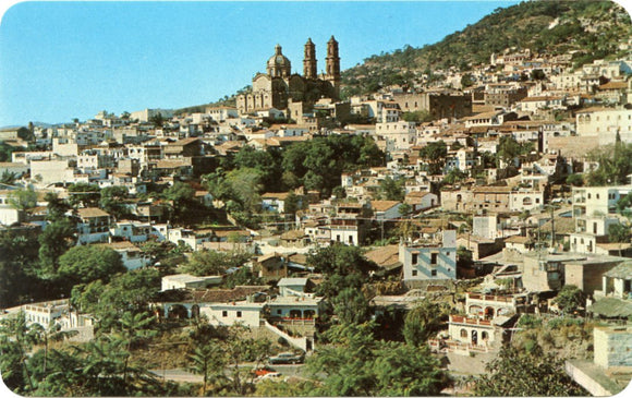 Panoramic View from the Posada La Mision Hot., Taxco, Gro., Mexico-Carey's Emporium