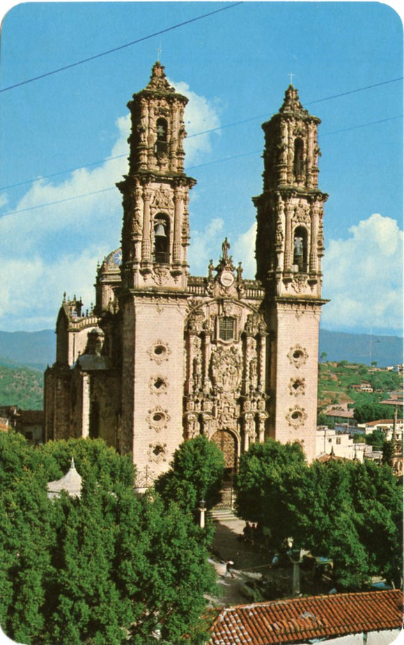 Iglesia de Sta. Prisca, Taxco, Mexico-Carey's Emporium