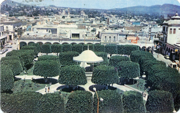 Desde el Hermoso Jardin de Valle de Santiago, El Pais de las 7 Luminarias, en el Estado de Guanajuato, Mexico-Carey's Emporium