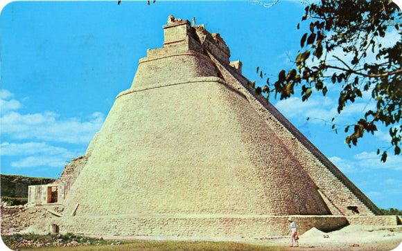 Templo del Adivino, Uxmal, Yucatan, Mexico-Carey's Emporium