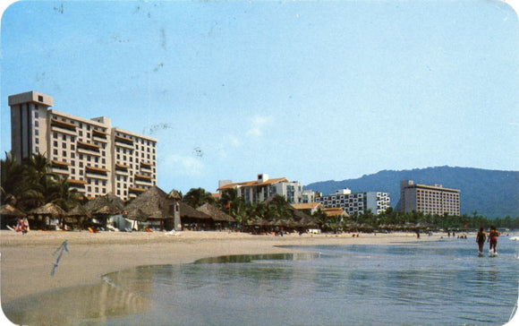 The Hotel Zone, El Presidente to the Sheraton, Ixtapa, Guerrero, Mexico-Carey's Emporium