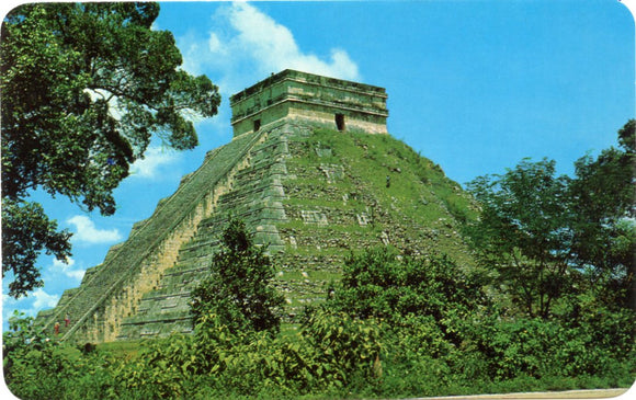 El Castillo, Chichen Itza, Yucatan, Mexico-Carey's Emporium