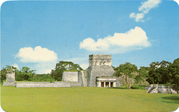 Templo de los Jaguares, Chichen Itza, Yucatan, Mexico-Carey's Emporium