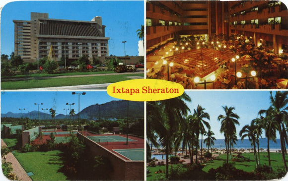Various Aspects of the Ixtapa Sheraton Hotel, Ixtapa, Guerrero, Mexico-Carey's Emporium