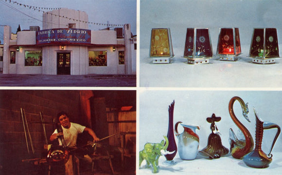 Christales de Chihuahua, Glass Factory, Juarez, Chih., Mexico-Carey's Emporium