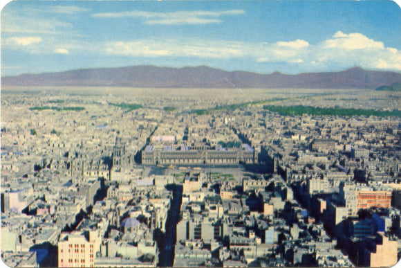 Vista Panoramico Desde la Torre Latino Americana, Mexico, D. F.-Carey's Emporium