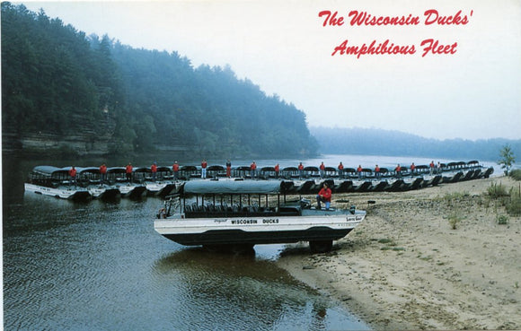 Wisconsin Duck Amphibious Fleet, Wisconsin Dells, WI-Carey's Emporium