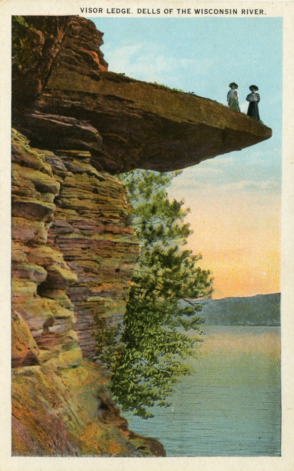 Visor Ledge, Dells of the Wisconsin River, WI-Carey's Emporium