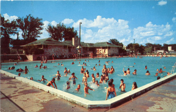 Municipal Swimming Pool, Baraboo, WI-Carey's Emporium