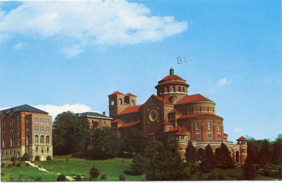 The Castle on the Hill, View of Convent Immaculate Conception, Ferdinand, IN-Carey's Emporium