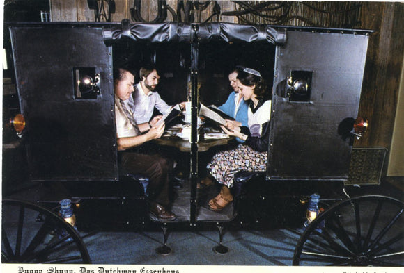 Buggy Shupp, Das Dutchman Essenhaus, Middlebury, IN-Carey's Emporium