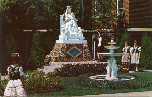 Our Lady of Mt. Carmel Statue, Carmelite Shrines, Munster, IN-Carey's Emporium