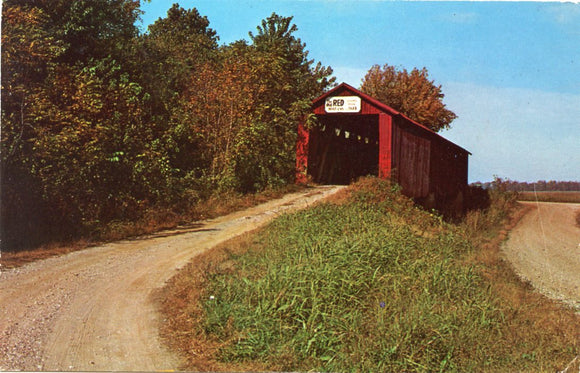 Old Red Bridge, Crawleyville, IN-Carey's Emporium